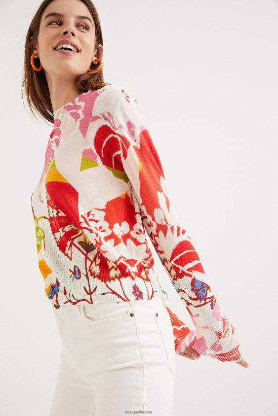 Desigual moterys m. christian Lacroix print džemperis apranga S606BV1093