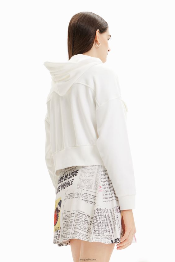 Desigual moterys oversize kišeninis megztinis apranga S606BV337