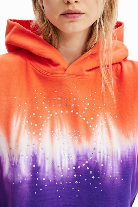 Desigual moterys trumpas surišamas krištolinio akmens gobtuvas apranga S606BV458