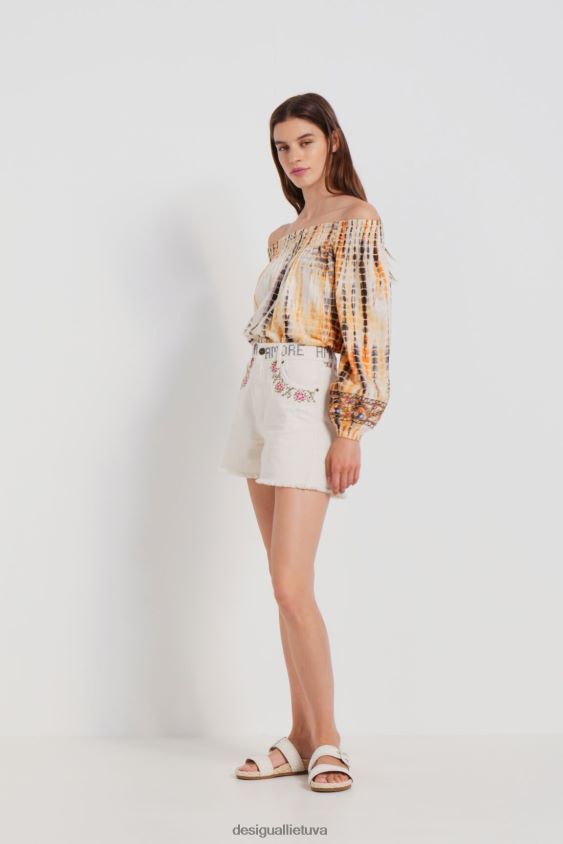 Desigual moterys amore šortai apranga S606BV1032