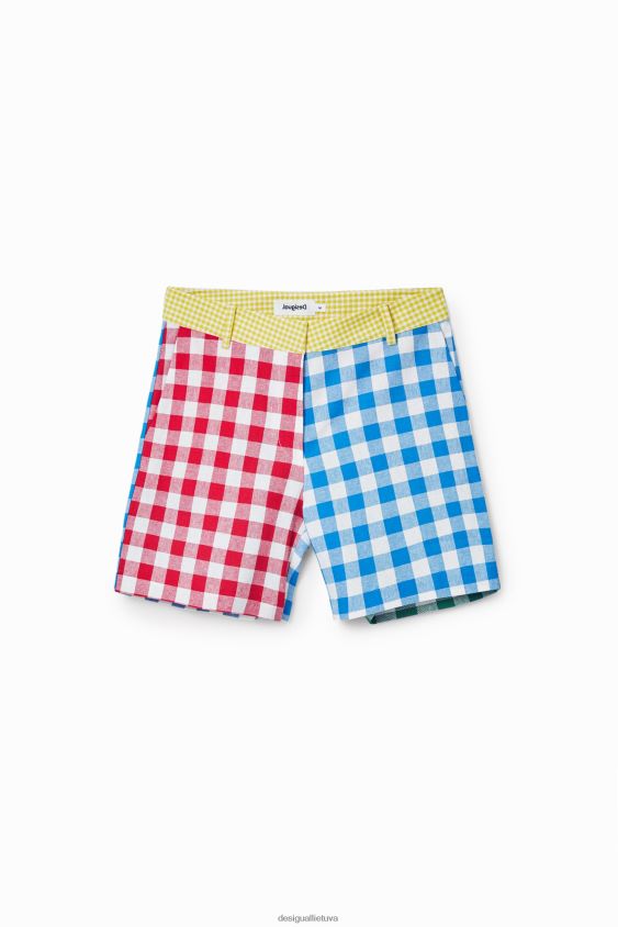 Desigual moterys johnson hartig čekio šortai apranga S606BV1068