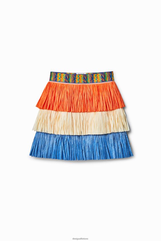 Desigual moterys stella jean mini sijonas su kutais apranga S606BV613