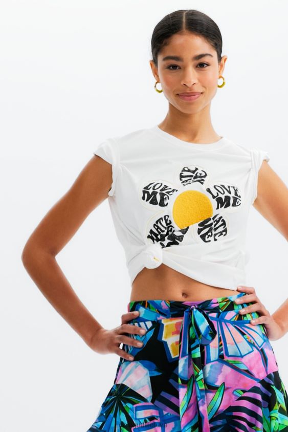 Desigual moterys tropiniai raukiniai šortai apranga S606BV380
