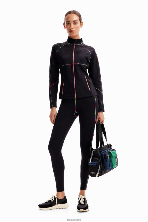 Desigual moterys siūlių sportiška striukė apranga S606BV277