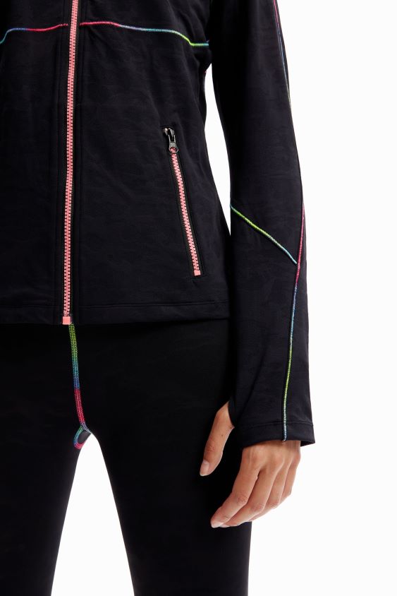 Desigual moterys siūlių sportiška striukė apranga S606BV277