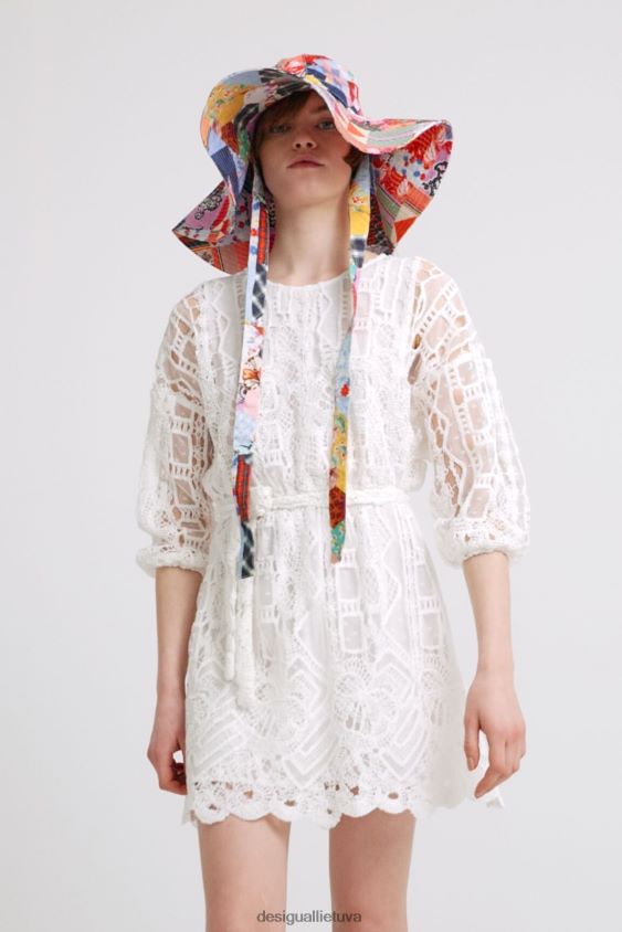 Desigual moterys johnson hartig nėrimo stiliaus suknelė apranga S606BV1110