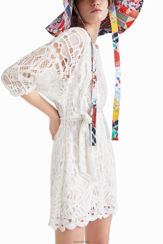 Desigual moterys johnson hartig nėrimo stiliaus suknelė apranga S606BV1110