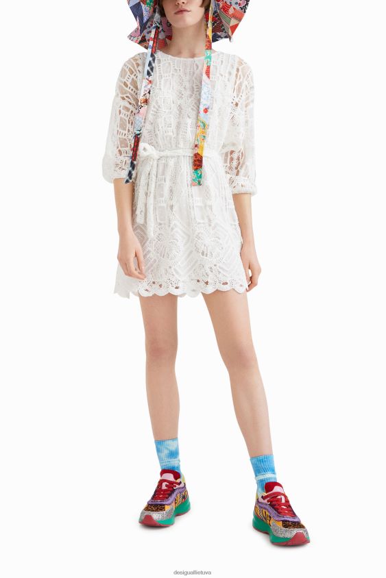 Desigual moterys johnson hartig nėrimo stiliaus suknelė apranga S606BV1110