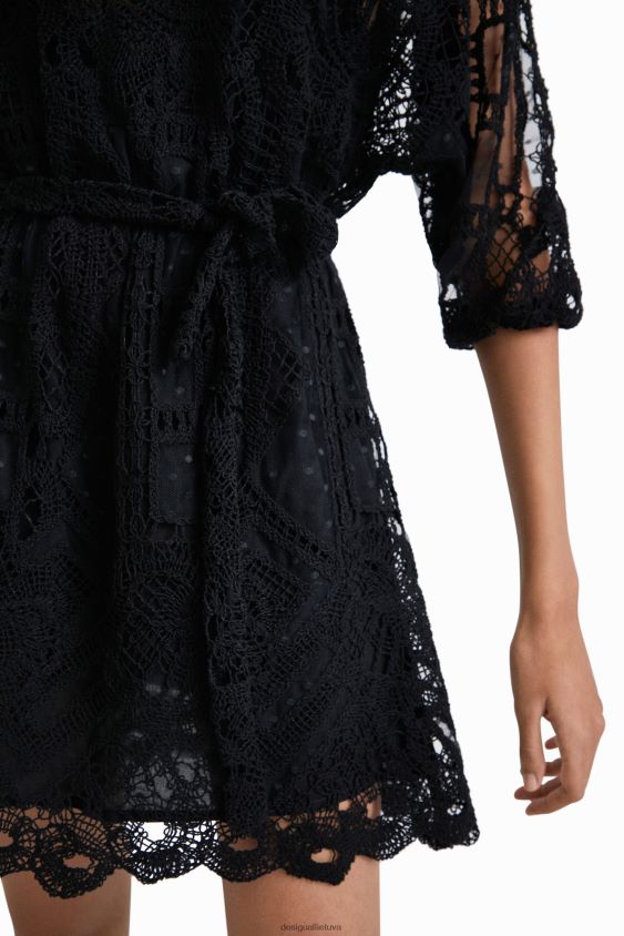 Desigual moterys johnson hartig nėrimo stiliaus suknelė apranga S606BV892
