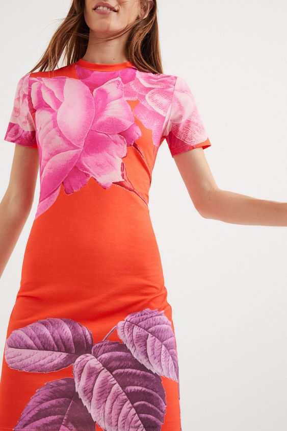 Desigual moterys m. christian Lacroix bijūnų suknelė apranga S606BV1127
