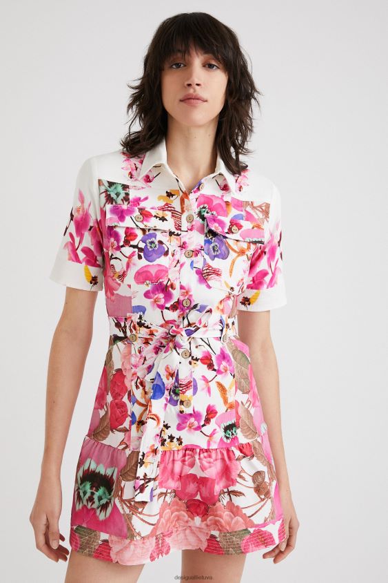 Desigual moterys m. christian Lacroix marškinėlių suknelė apranga S606BV980
