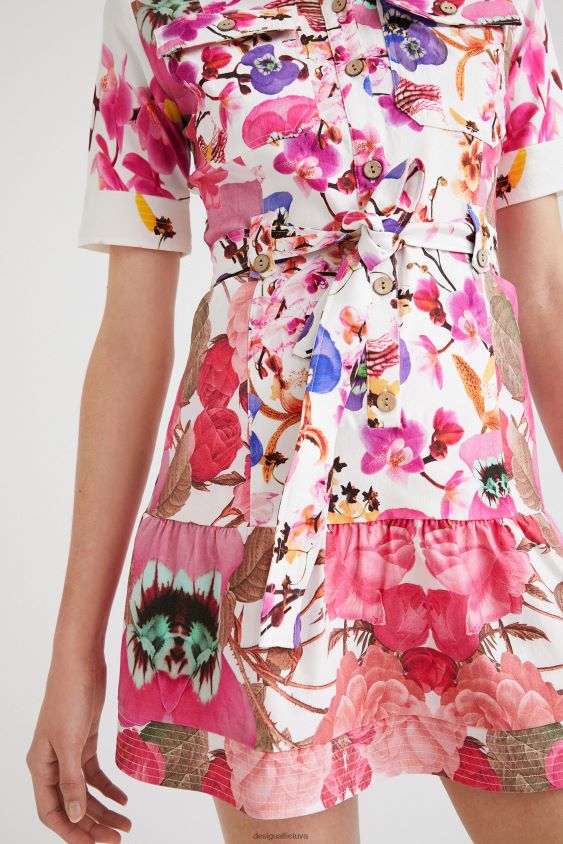 Desigual moterys m. christian Lacroix marškinėlių suknelė apranga S606BV980