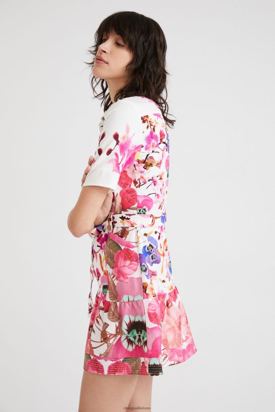 Desigual moterys m. christian Lacroix marškinėlių suknelė apranga S606BV980