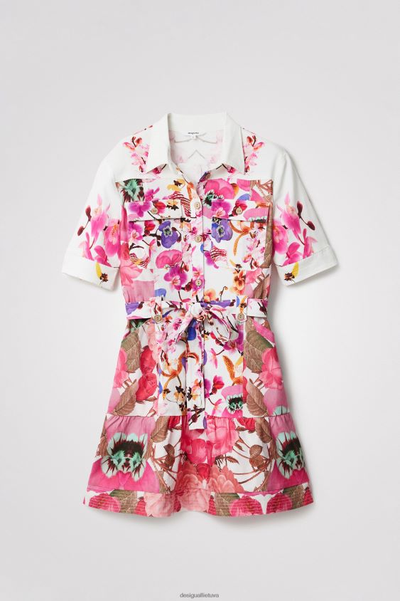 Desigual moterys m. christian Lacroix marškinėlių suknelė apranga S606BV980