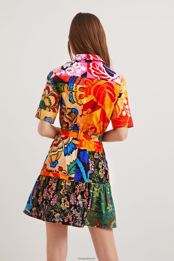 Desigual moterys m. christian Lacroix marškinėlių suknelė apranga S606BV989