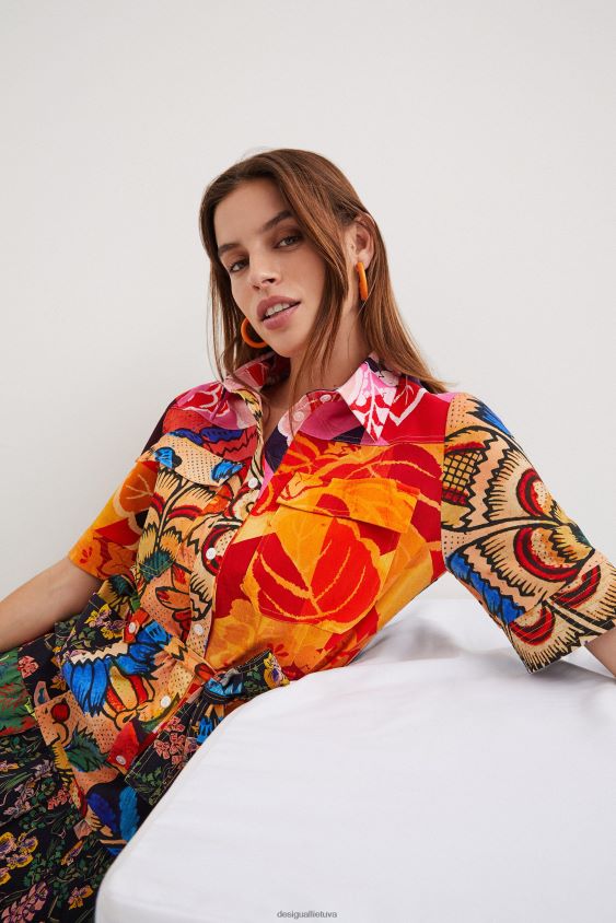 Desigual moterys m. christian Lacroix marškinėlių suknelė apranga S606BV989