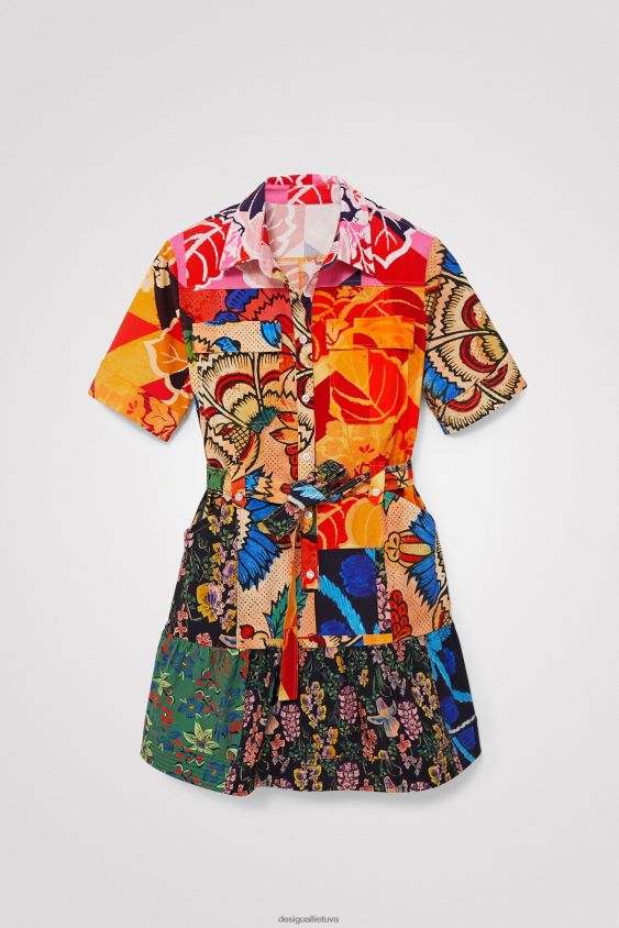 Desigual moterys m. christian Lacroix marškinėlių suknelė apranga S606BV989