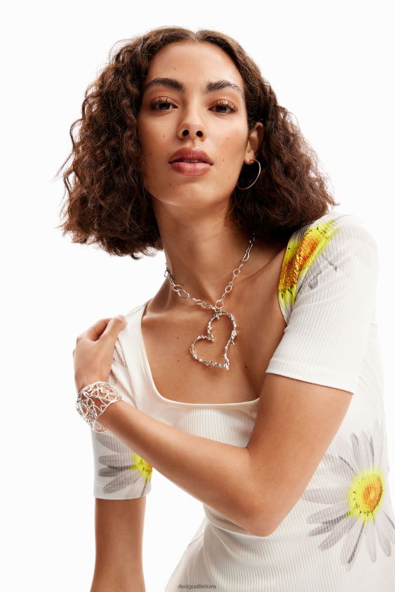 Desigual moterys m. christian Lacroix trumpa margučių suknelė apranga S606BV187