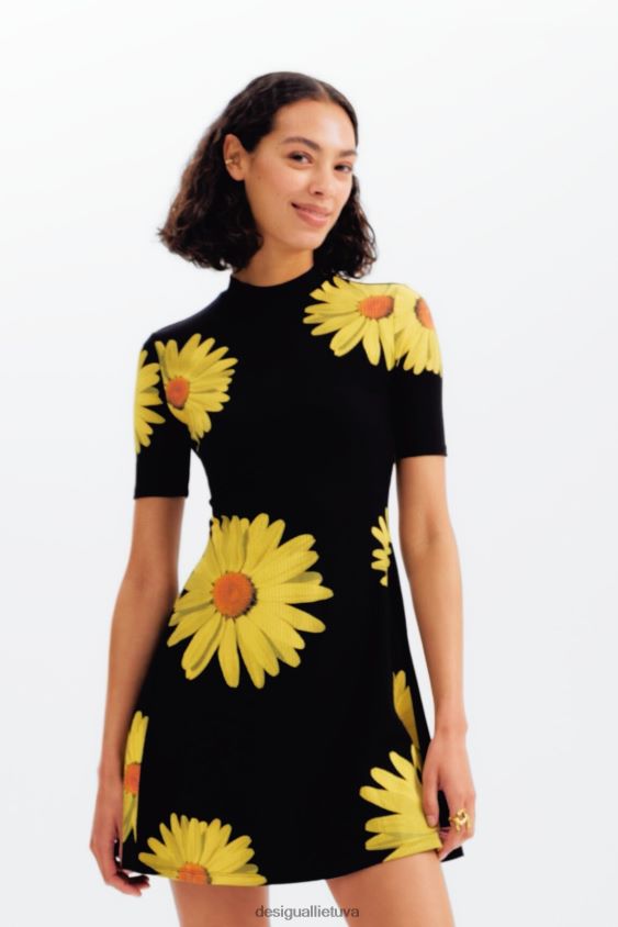 Desigual moterys m. christian Lacroix trumpa margučių suknelė apranga S606BV349