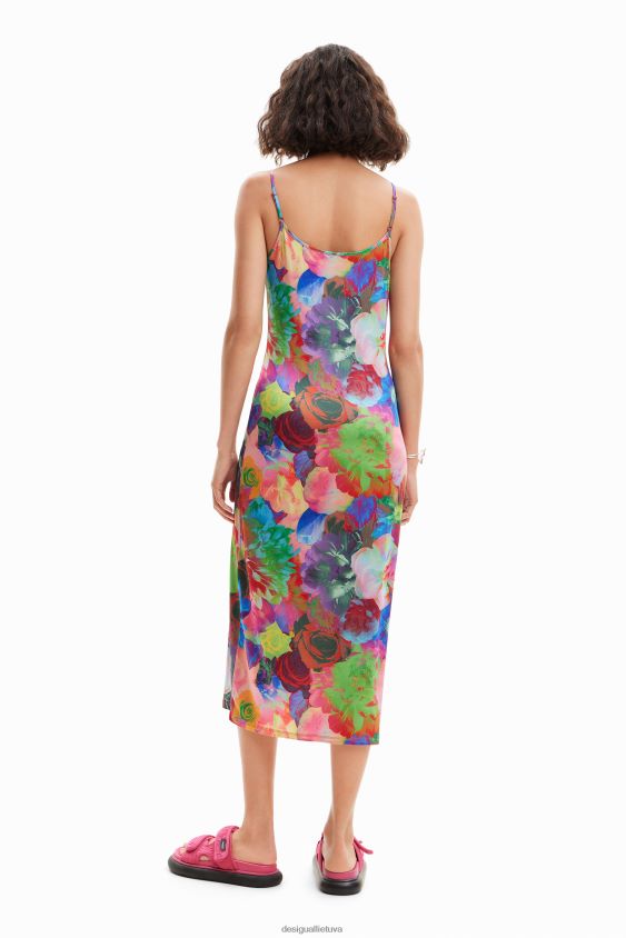 Desigual moterys plona gėlėta apatinio trikotažas apranga S606BV399