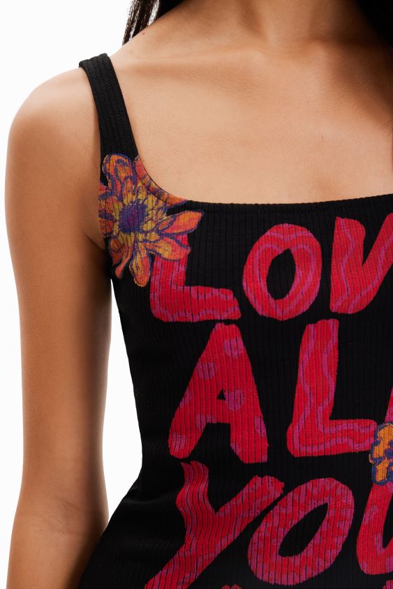 Desigual moterys plona suknelė su petnešėlėmis apranga S606BV299