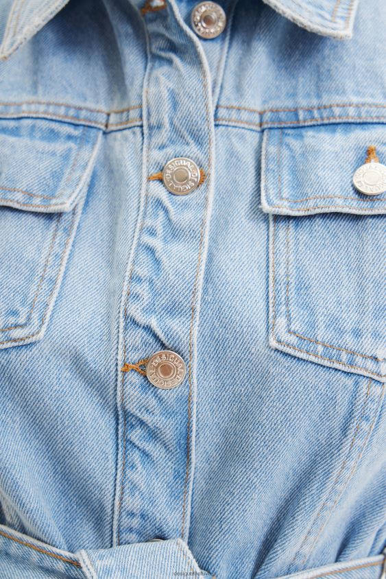 Desigual moterys trumpa džinsinio margučio suknelė apranga S606BV931