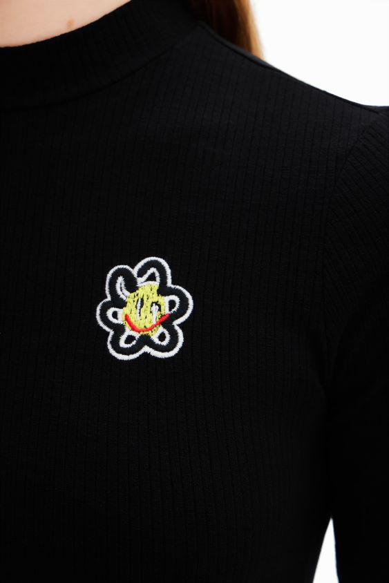 Desigual moterys trumpa gėlių čiuožimo suknelė apranga S606BV857