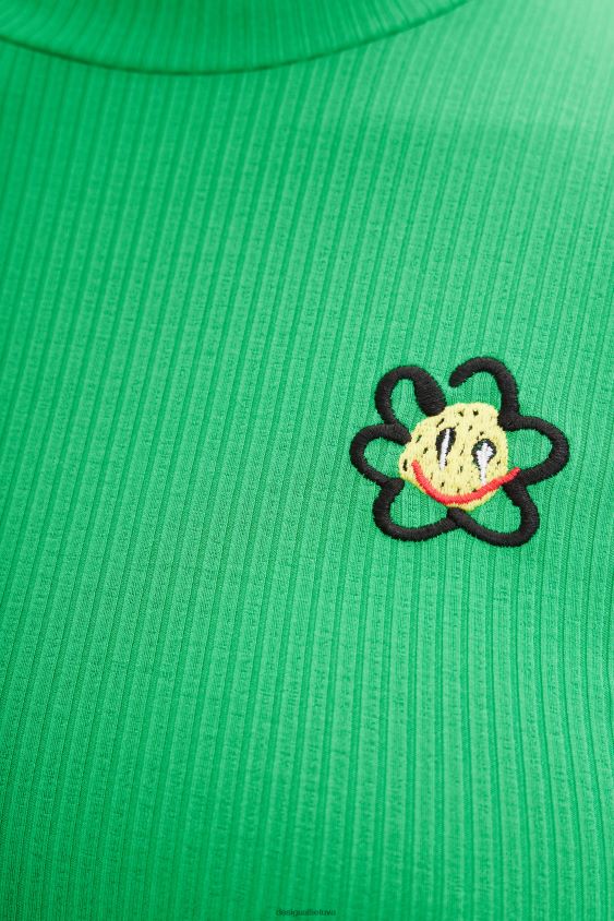 Desigual moterys trumpa gėlių čiuožimo suknelė apranga S606BV863