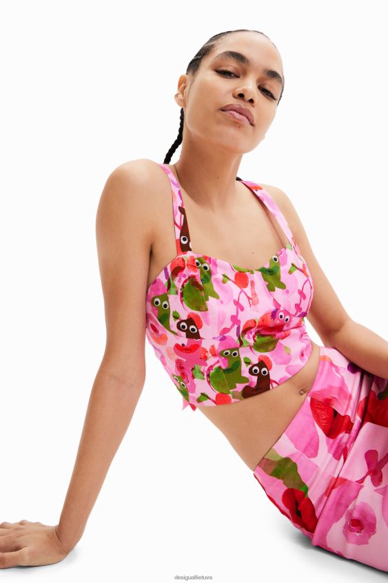 Desigual moterys m. christian Lacroix trumpas korsetas apranga S606BV694