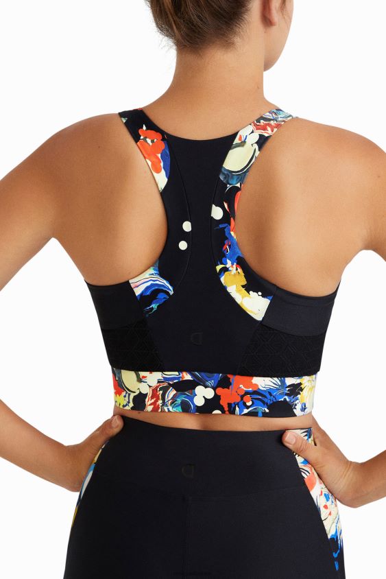 Desigual moterys plonas viršutinių gėlių dirželis apranga S606BV363
