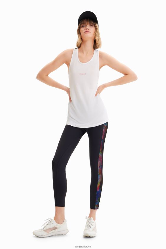 Desigual moterys sportinė gėlėta liemenė apranga S606BV435