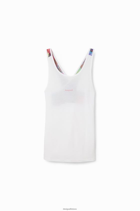 Desigual moterys sportinė gėlėta liemenė apranga S606BV435