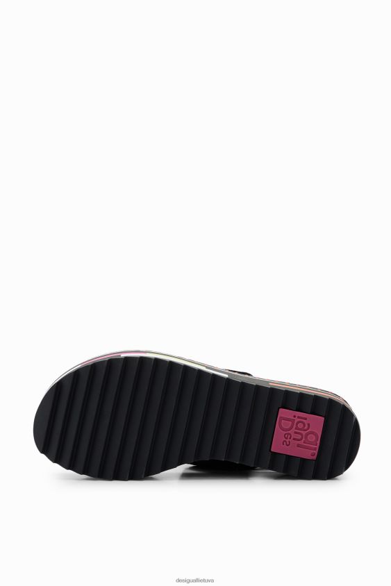 Desigual moterys xl platforminės basutės avalynė S606BV1011