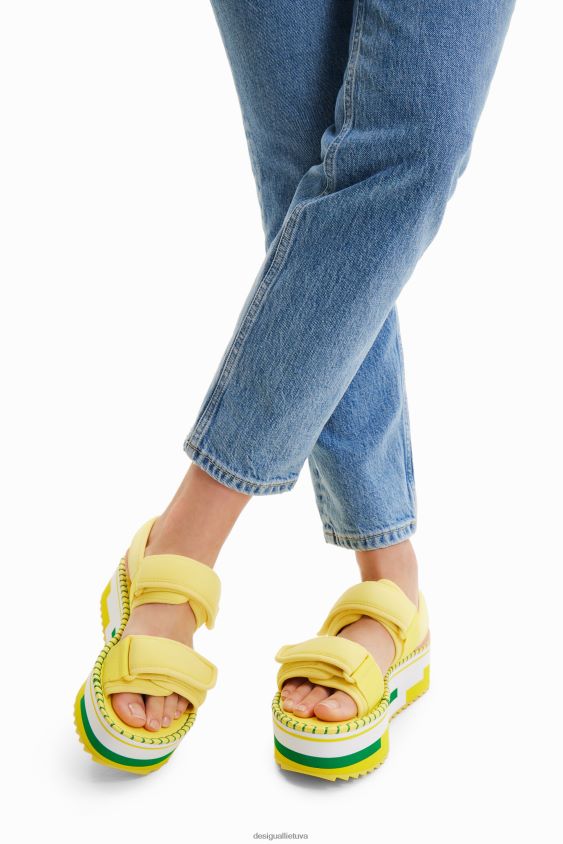 Desigual moterys xl platforminės basutės avalynė S606BV905