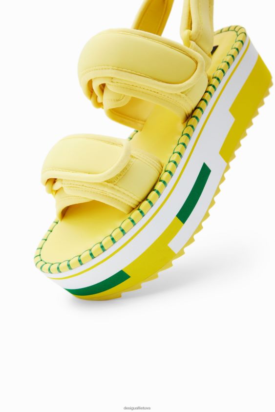 Desigual moterys xl platforminės basutės avalynė S606BV905
