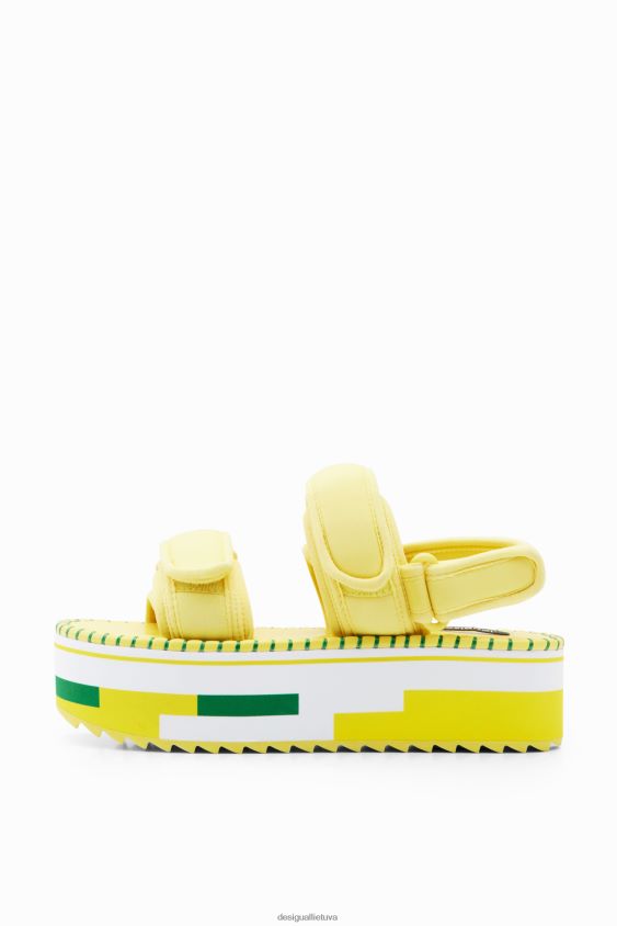 Desigual moterys xl platforminės basutės avalynė S606BV905