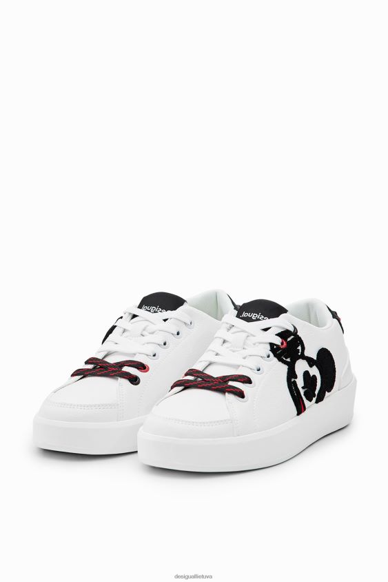 Desigual moterys „Disney“ „Mickey Mouse“ platformos sportbačiai avalynė S606BV1463