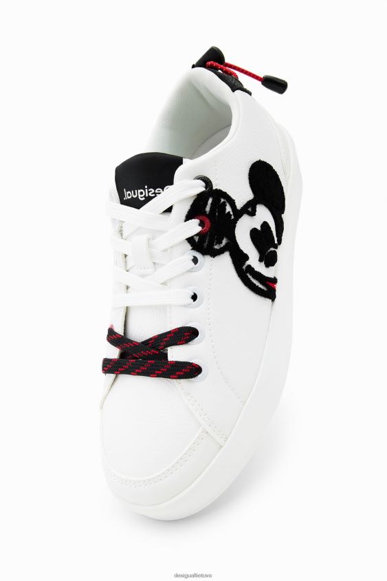 Desigual moterys „Disney“ „Mickey Mouse“ platformos sportbačiai avalynė S606BV1463
