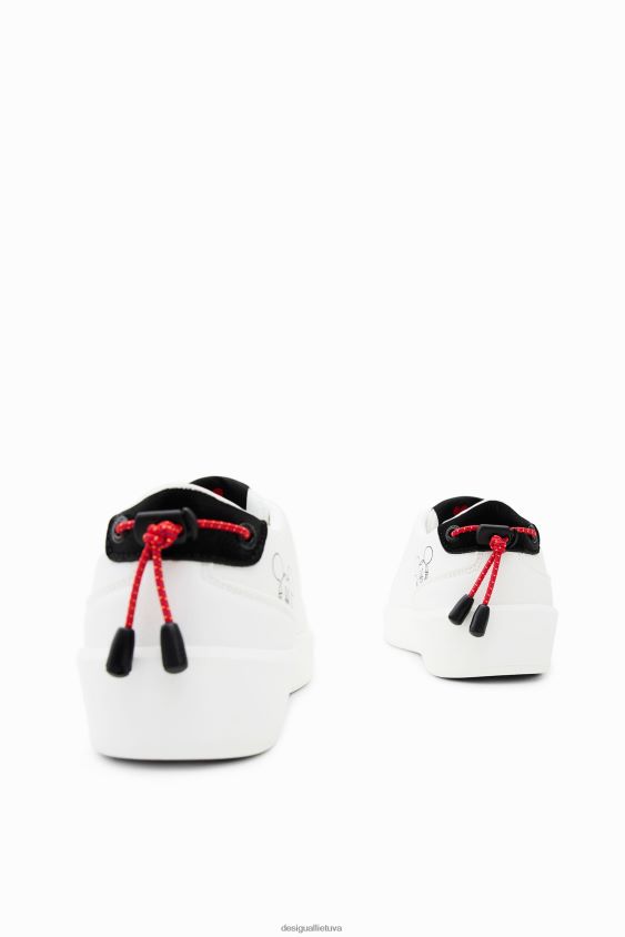 Desigual moterys „Disney“ „Mickey Mouse“ platformos sportbačiai avalynė S606BV1463