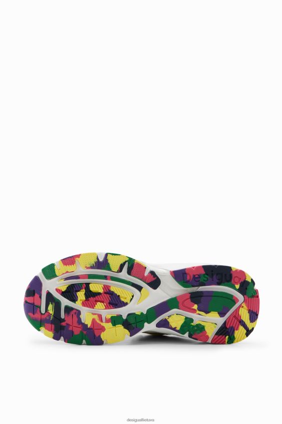 Desigual moterys daugiaspalviai bėgimo sportbačiai avalynė S606BV1477