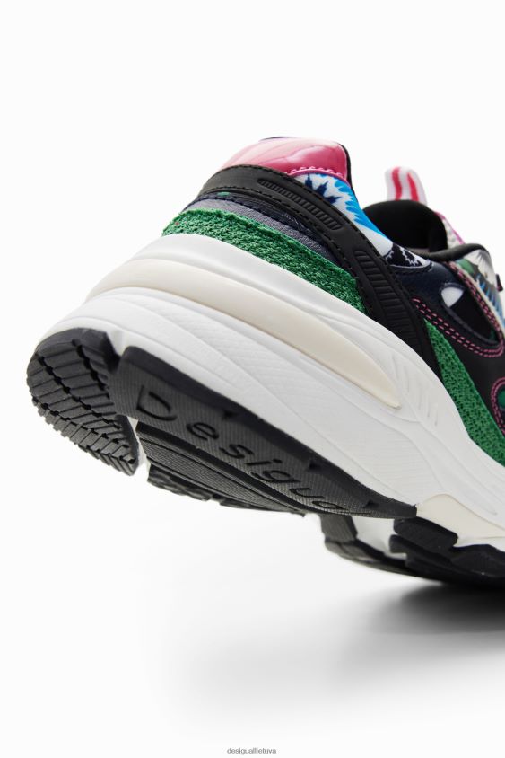 Desigual moterys geometrinio motyvo bėgimo sportbačiai avalynė S606BV1488