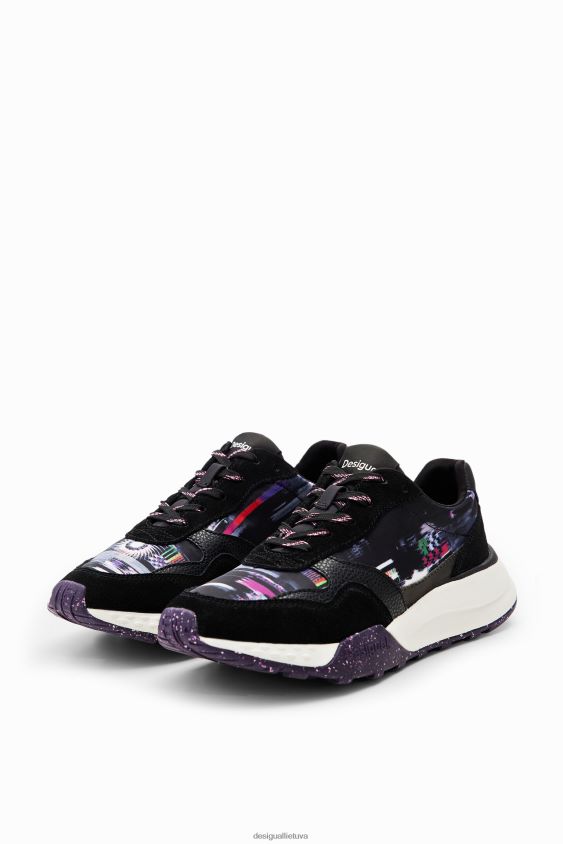 Desigual moterys glitch bėgimo sportbačiai avalynė S606BV1483