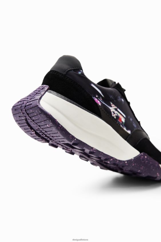 Desigual moterys glitch bėgimo sportbačiai avalynė S606BV1483