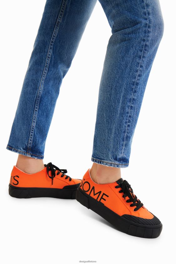 Desigual moterys gyvenimas yra nuostabūs sportbačiai su platforma avalynė S606BV1502