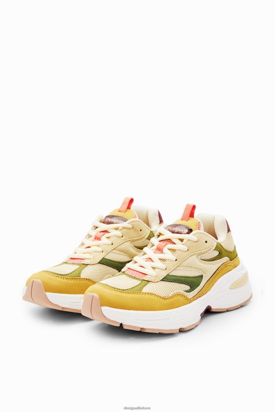Desigual moterys kratiniai bėgimo sportbačiai avalynė S606BV1497