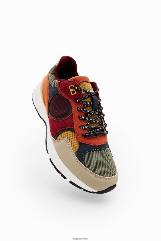 Desigual moterys kratiniai bėgimo sportbačiai avalynė S606BV1507