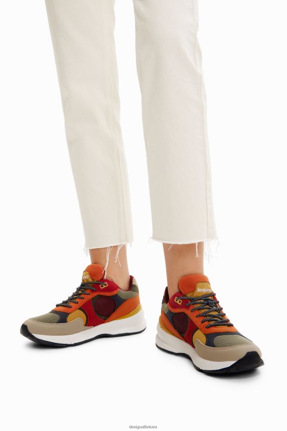 Desigual moterys kratiniai bėgimo sportbačiai avalynė S606BV1507