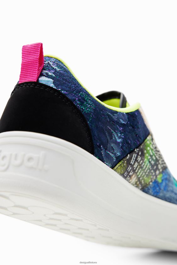 Desigual moterys kratinio platforminiai sportbačiai avalynė S606BV1482