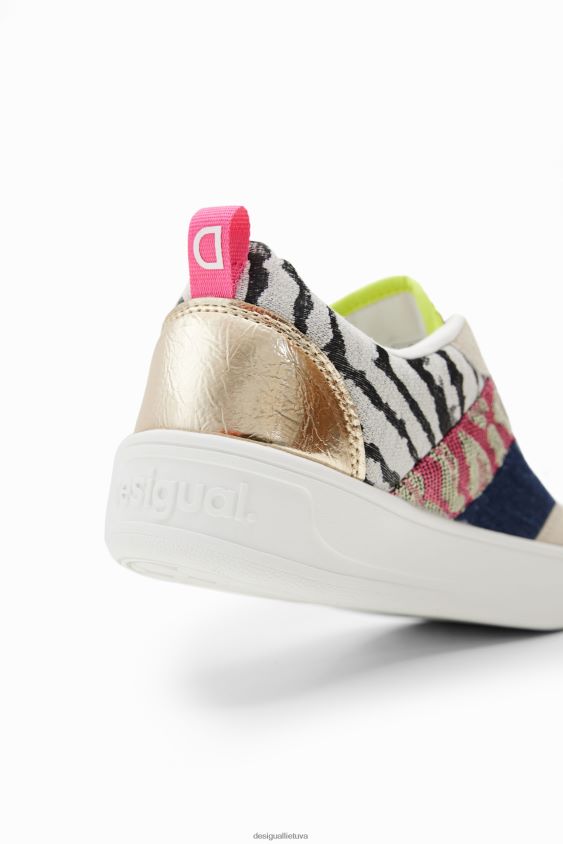 Desigual moterys kratinio platforminiai sportbačiai avalynė S606BV1508