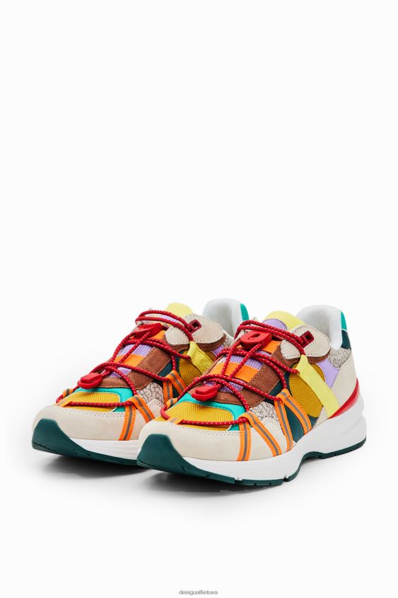 Desigual moterys kratinys trekingo detalių sportbačiai avalynė S606BV1465